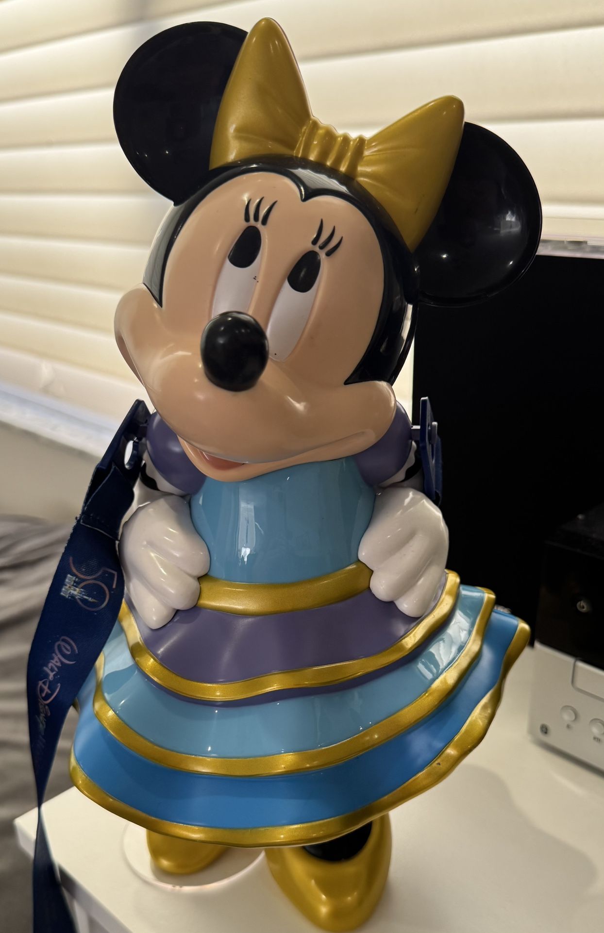 β¨ Walt Disney World 50th Anniversary Minnie Mouse Sipper Cup with Lanyard β¨