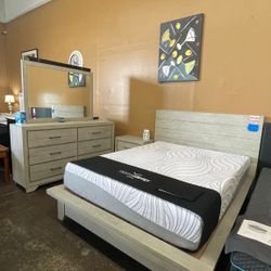 Sand Gray Queen Bedroom Set 