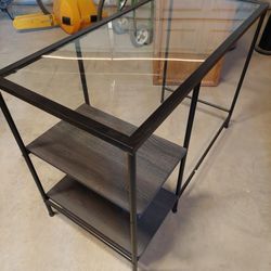 Desk Glass Entrance Table New