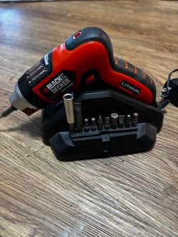 BLACK+DECKER SmartDriver Lithium Cordless Screwdriver Set