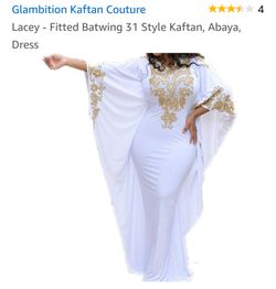 It's a size Medium never used! Was going to be for my wedding but wedding is off.