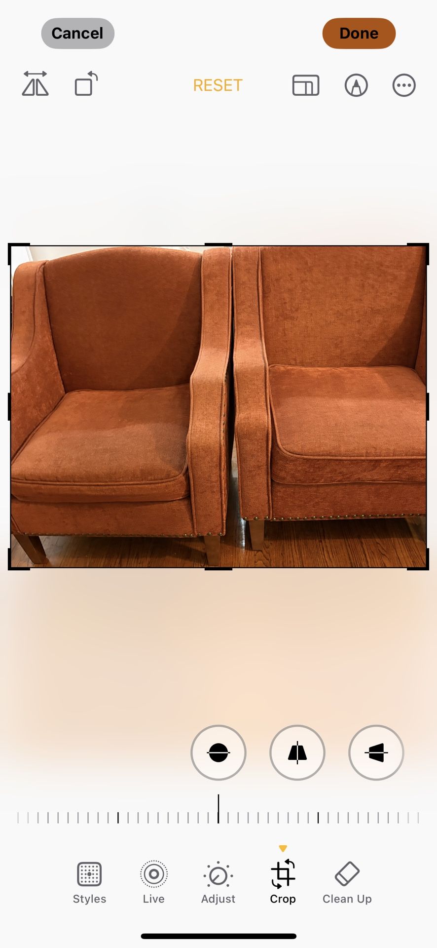 Two—Arshanti Armchair With Solid Wood Legs Wade