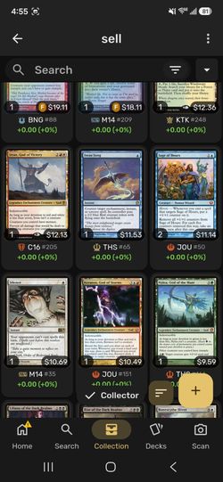 Magic the Gathering MTG Card Lot – Fetch Lands, Foils, Gods & More