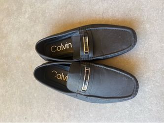 Black Calvin Klein Loafers