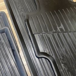 OEM Rubber Floor Matts for Acura TSX 2008 (used)