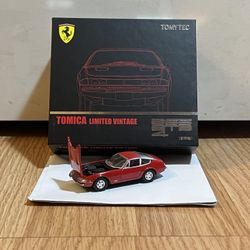 Hot Wheels RLC Ferrari 365 GTB Red TLV Tomica Limited Vintage 