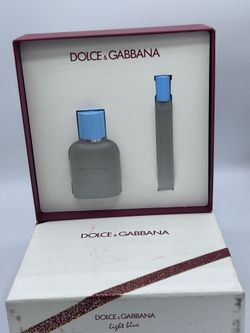 Dolce gabbana light blue set 50 ml edt pour homme