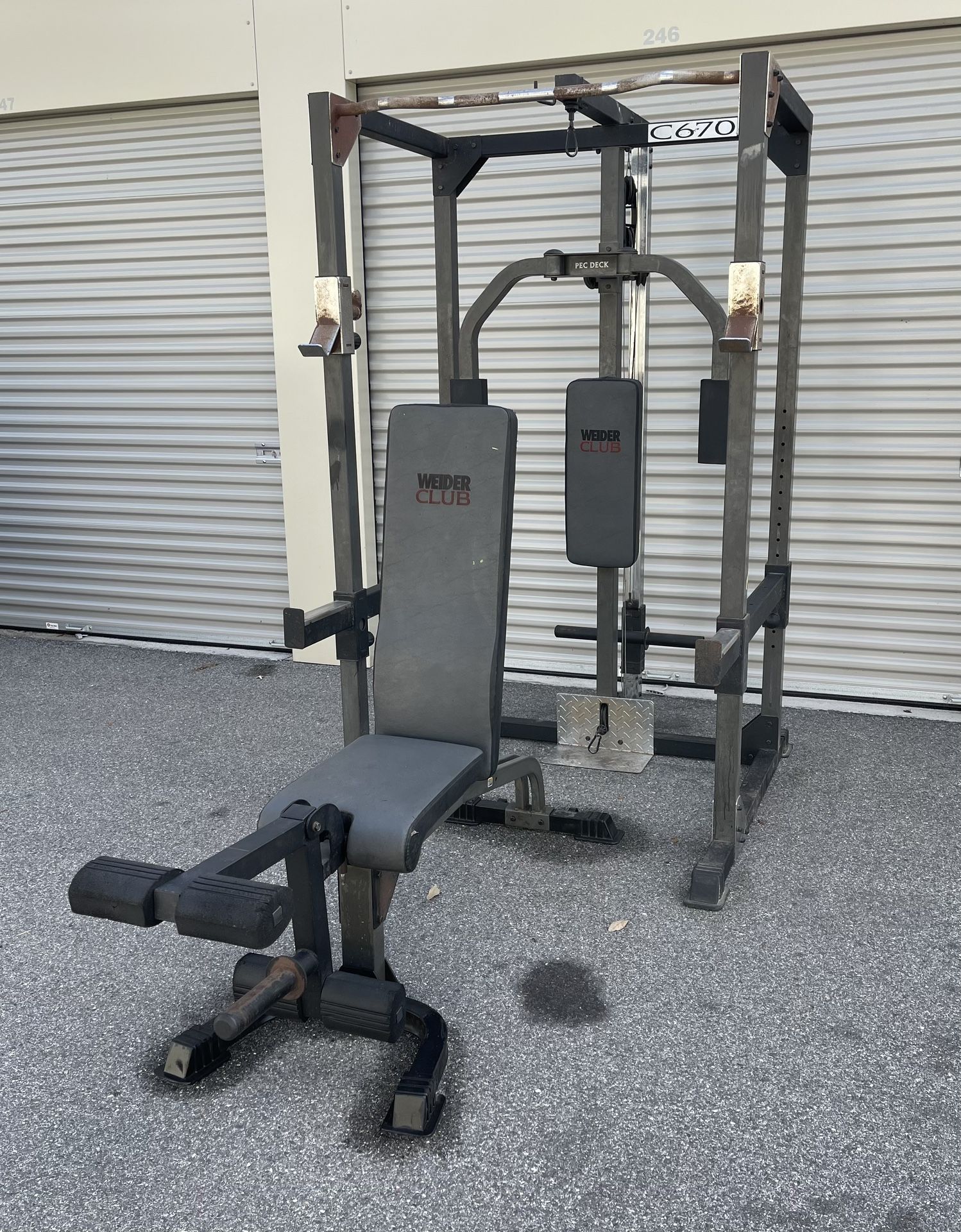 Weider Power Rack Total Gym for Sale in Polk City FL OfferUp