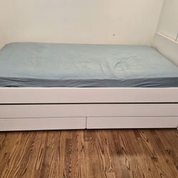 Ikea Pull Out Twin Bed With Storage