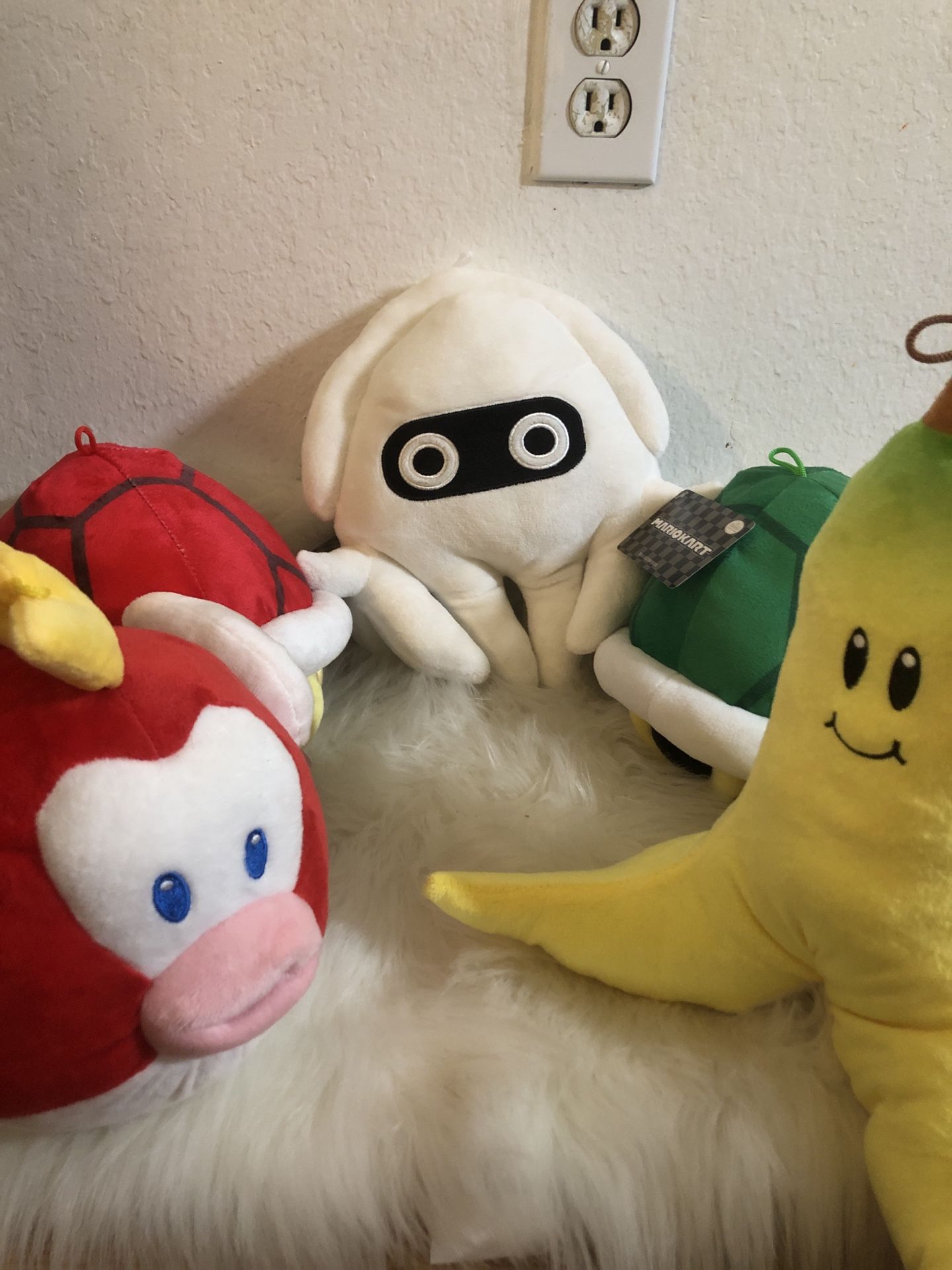 BRAND NEW Super Mario Brothers Mario Kart Enemies Plushies