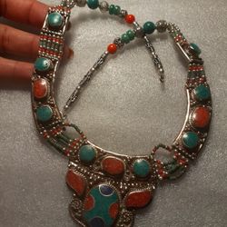 Natural Unique Style Ladies Multi Colors  Necklace  