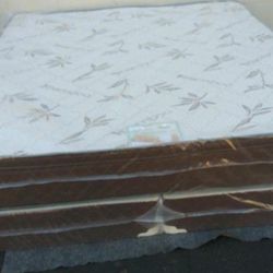 Brand New King Size Pillowtop Mattress Included Box Spring. 