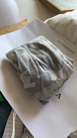 Camo Lululemon Crossover Long Sleeve With Thumb Holes