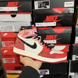 Jordan Spider-Man Across the Spider-Verse 1s size 10 VNDS