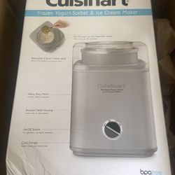 Cuisinart yogurt, and ice cream maker