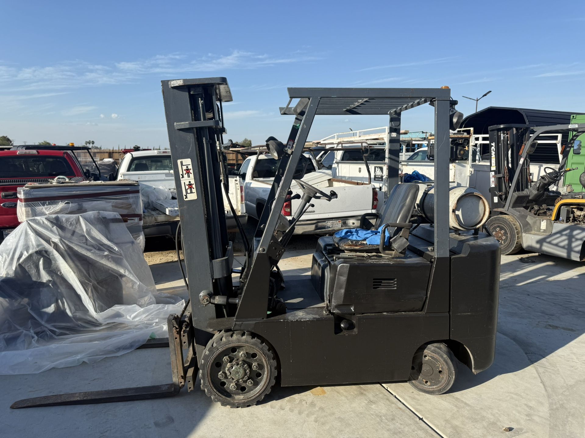 Forklift Run Great Mitsubishi