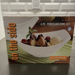 Piece Porcelain Bowl Set NEW/NEVER USED
