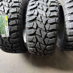 33x12.50r20 MUD TERRAIN 10PLY TIRES FOR SALE SET OF 4 TIRES $799 WITH INSTALLATION AND BALANCING 