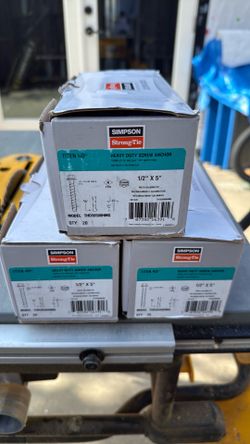 Simpson Titen HD 1/2” x 5”