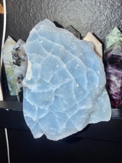 💙 Blue Chalcedony Druzy Crystal Specimen