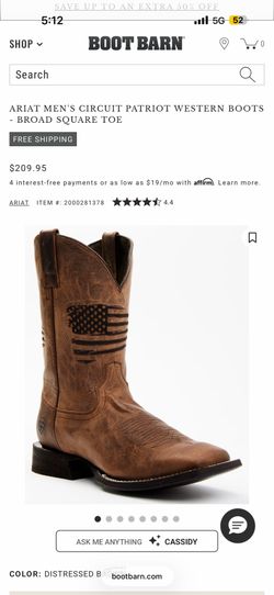 Ariat men’s boots