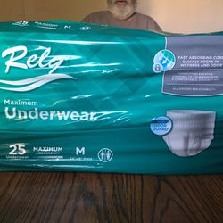 Rely Adult Diapers/medium 