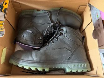 Brahma Women’s Combustion 6" Steel Toe Work Boots - Size 10 (Black/Purple) NEW In Box