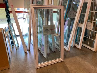 MILGARD White 53×29 Vinyl Frame Rectangular Window