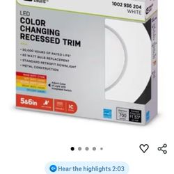 Color Changing Recessed