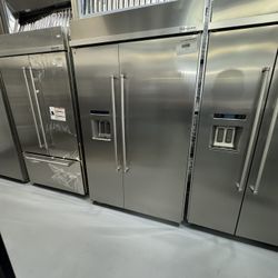 Kitchenaid 48-inch Side By Side Built In  Refrigerator 