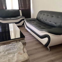 BRAND NEW LEATHER FUTURISTIC 2PC SOFA SET $625!…3PC $675! CASH ON DELIVERY  THANK YOU FOR YOUR INTEREST!