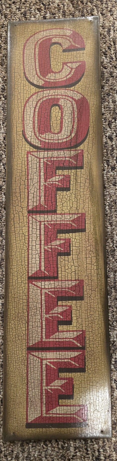 Coffee Vintage Metal Sign