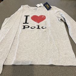 New Girls Polo Ralph Lauren Shirt Size L (12/14)