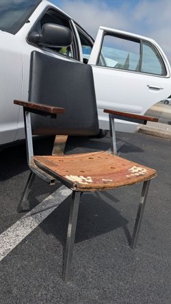 Vintage McDowell & Craig office chair Mid-Century seat for reupholstering MCM industrial