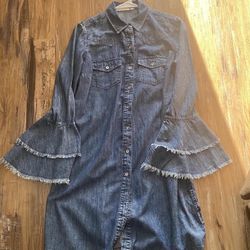 Vintage Y2K Country denim jacket/dress! 