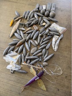 Fishing Sinkers & Weights Lot