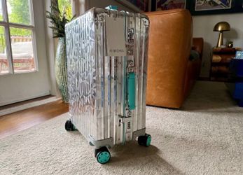 RIMOWA x Tiffany & Co. Rock Cut Cabin Carry-On Suitcase Luggage