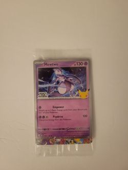 30th celebration mewto promo card