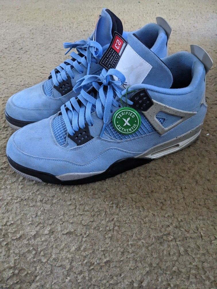 Jordan 4 University Blue Size 14 Mens