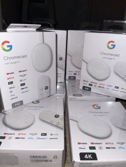 Google Chromecast 4k With Remote
