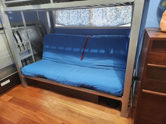 The Futon Company Twin Over Double Futon Bunk