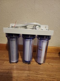 3 stage water filter