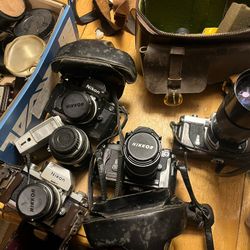 Nikon 35mm Camera Collection Vintage 