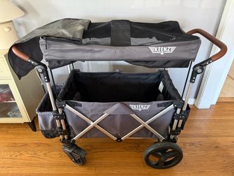 🖤 Keenz Stroller Wagon – Gray