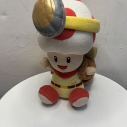 Little Buddy 1408 Super Mario Bros. Captain Toad Sitting Pose Plush, 