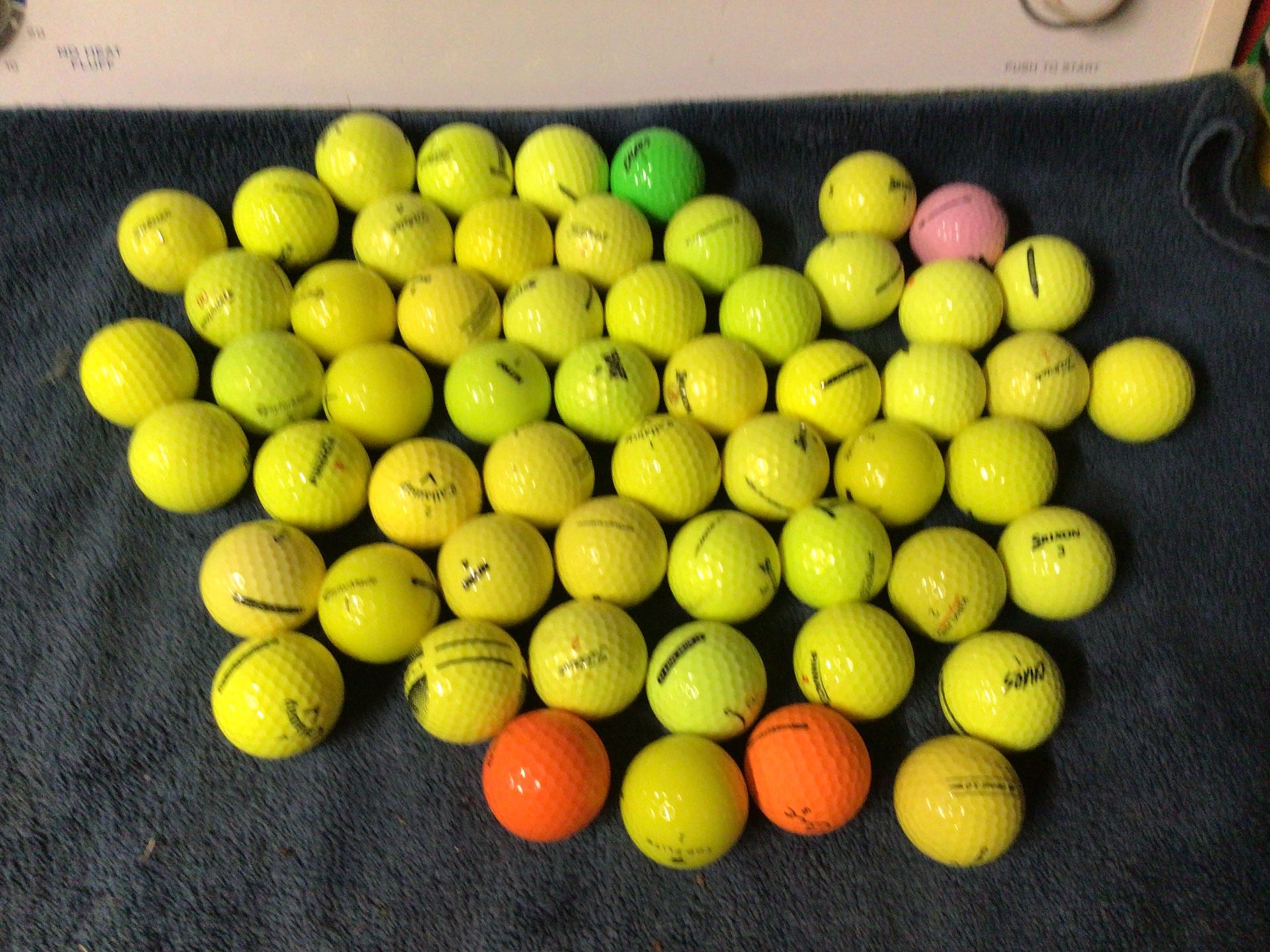 56 Misc Golf Balls $25