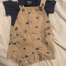 Baby 3 Month Overalls Set