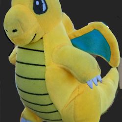 Pokemon Dragonite Plush Pokemon Center Original 9 Inch Stuffed Toy Doll