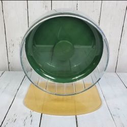 Niteangel 10" Super Silent Hamster Exercise Wheels Green Adjustable Height   