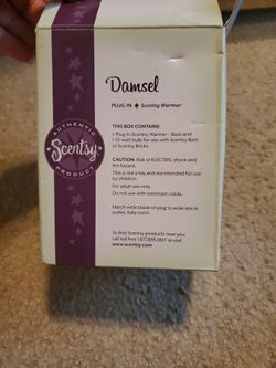 Scentsy Damsel Plug- In Mini Wax Warmer